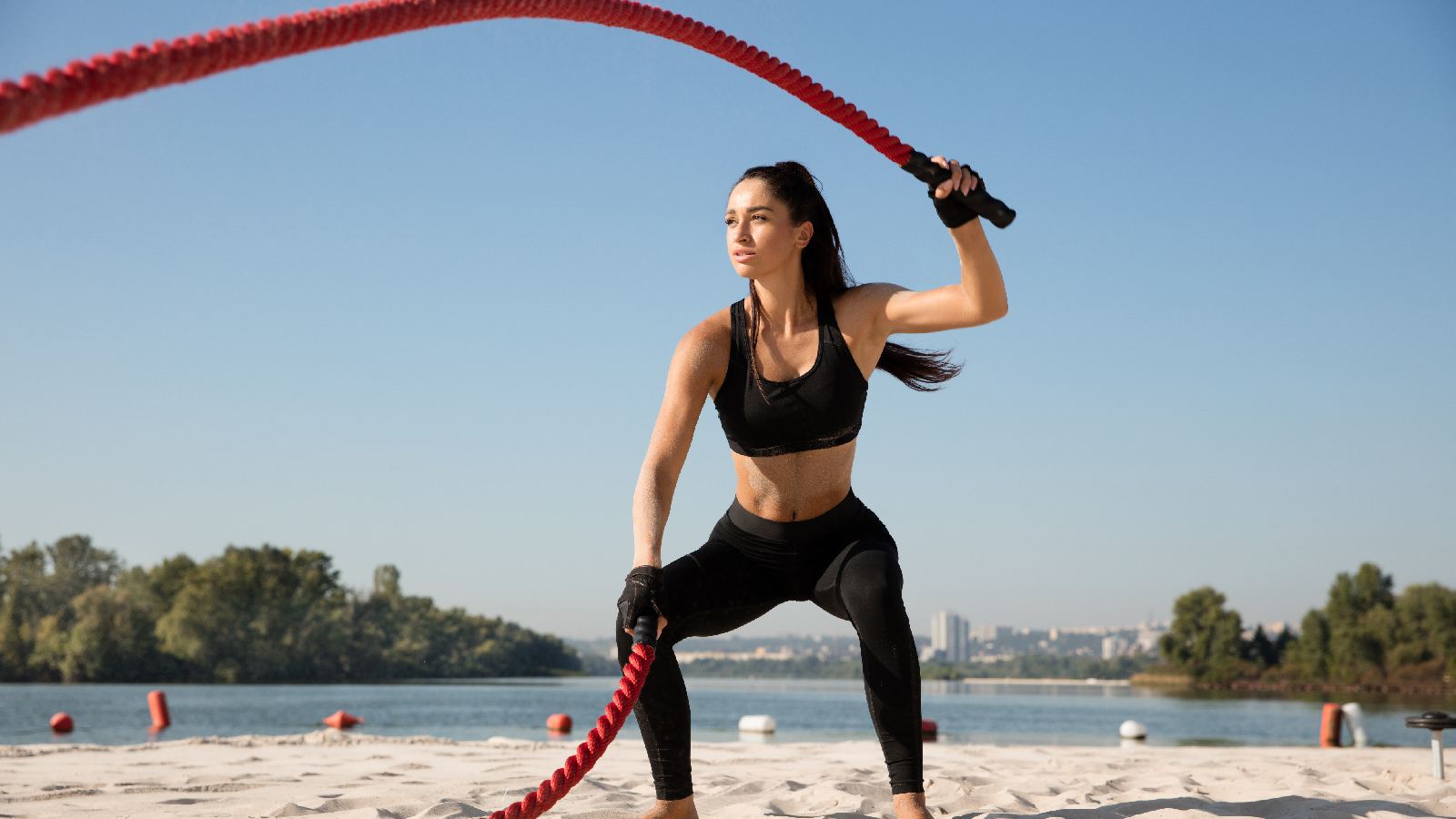 7 battle rope exercises for beginners